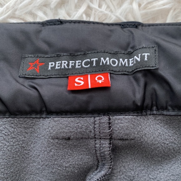 Perfect Moment fly high metallic rip stoop-trimmed high rise flared ski pants - Picture 14 of 16